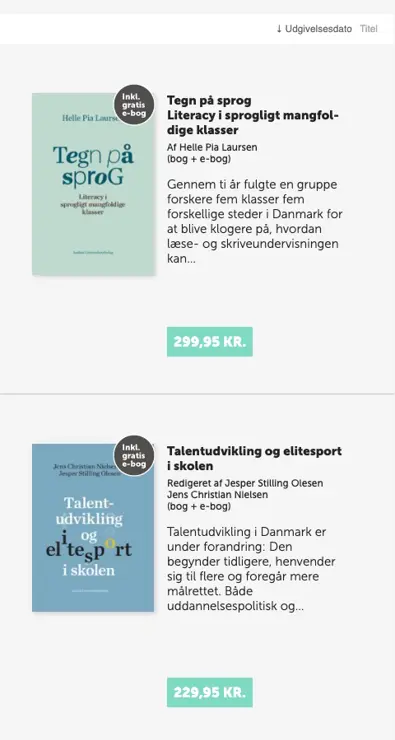 Liste af bogudgivelser mobilvisning