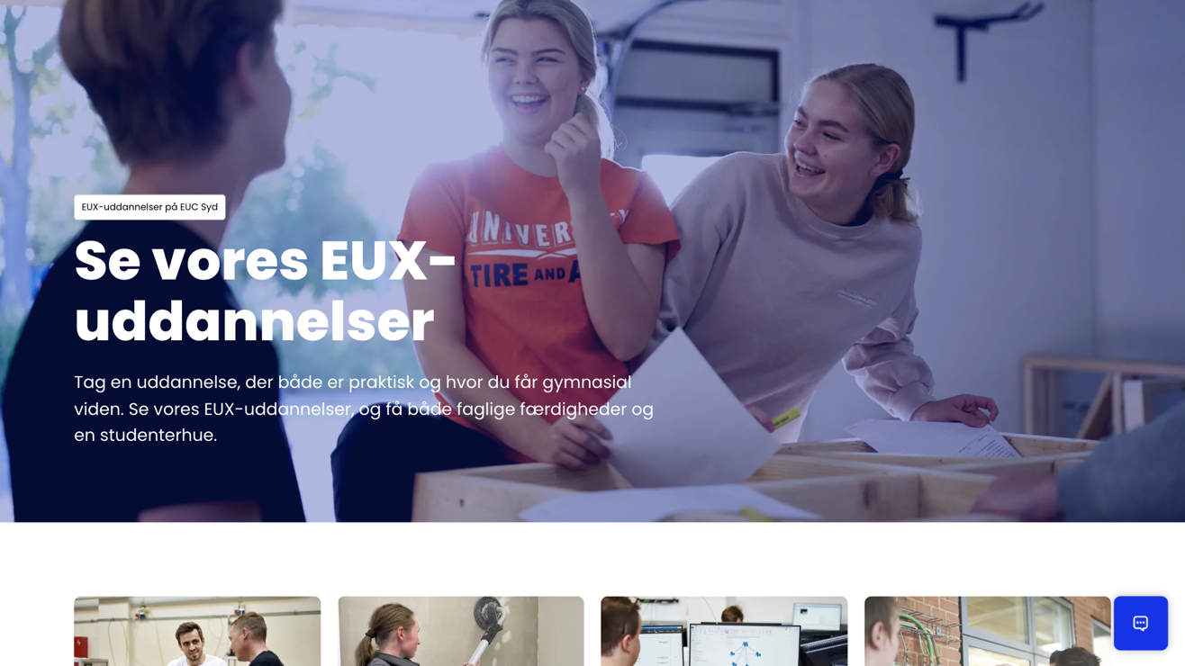Subpage: View our EUX-programmes