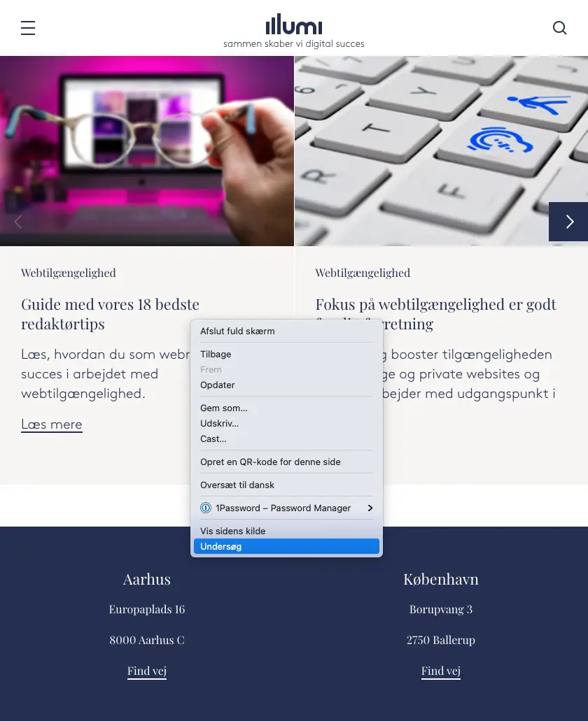 Inspect Color Contrast